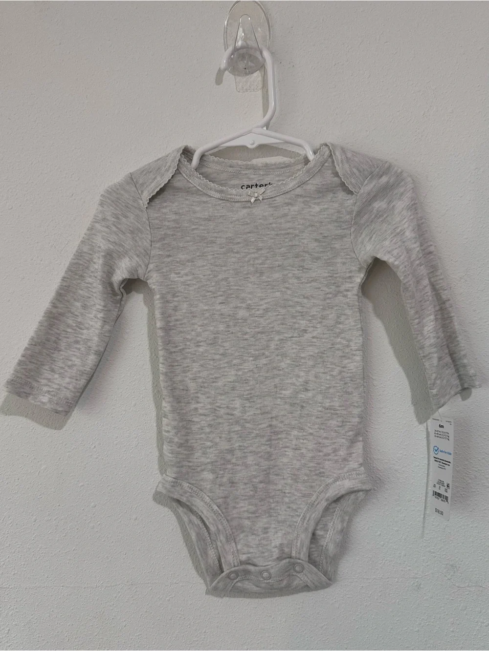 Carter’s Gray Onsie